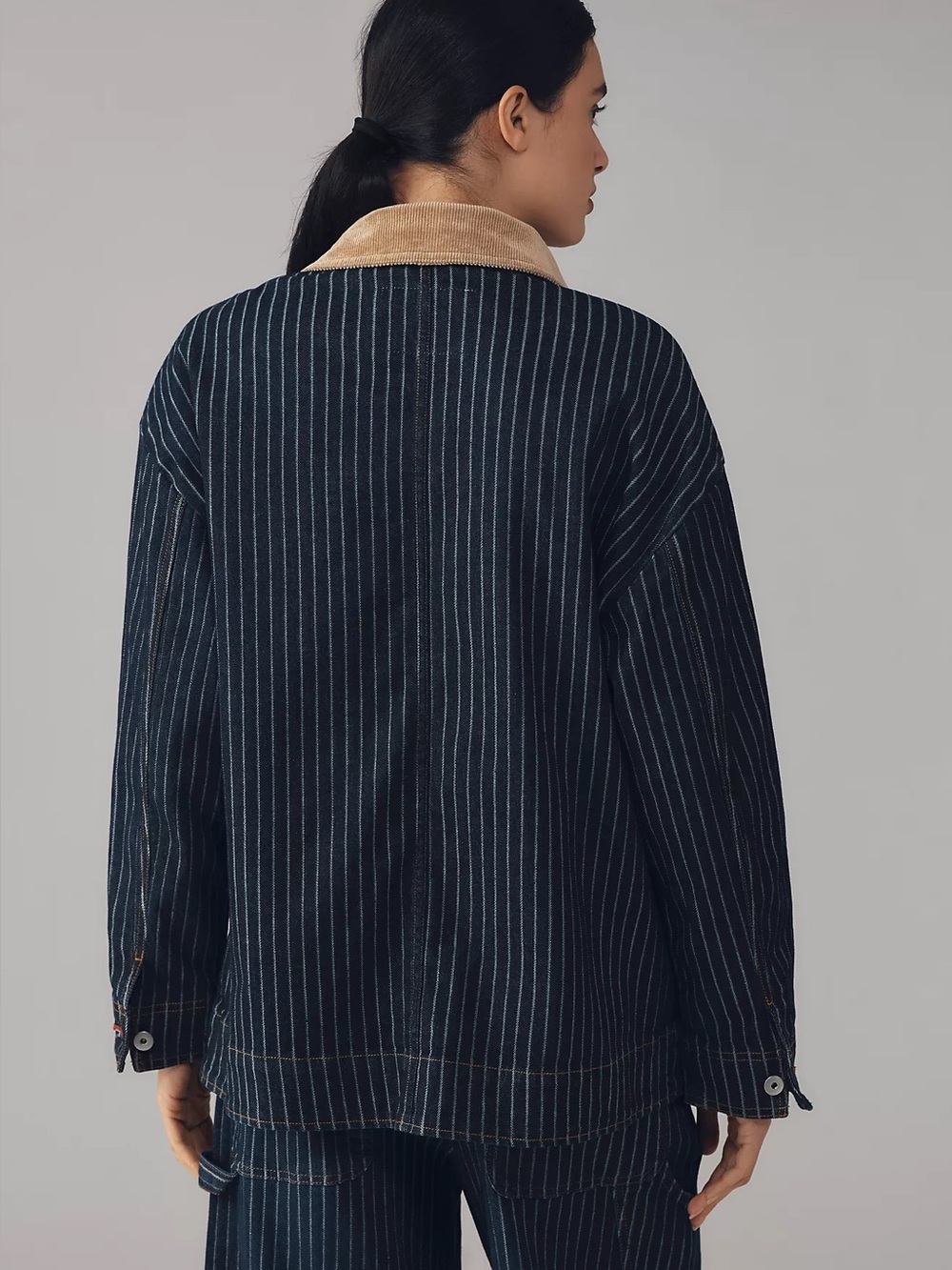 Pilcro Anthropologie Denim Chore Coat - Picture 3 of 8